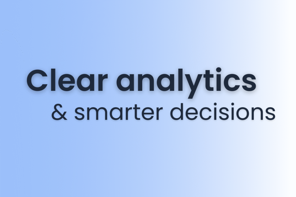 Clear analytics
